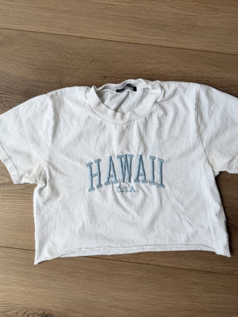 Brandy Melville cropped Hawaii tee